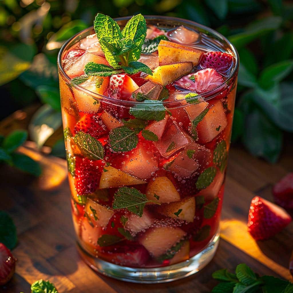 Dégustez votre sangria avec plaisir