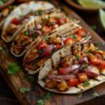 Fajitas au poulet sans poivrons