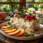 Recette de semifreddo aux pêches – Cuisine italienne