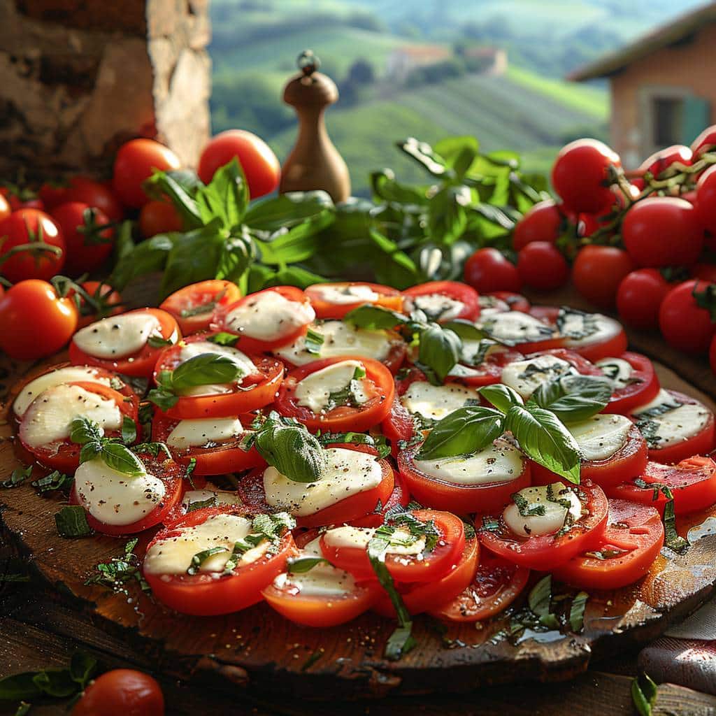 Origine et histoire de la salade Caprese