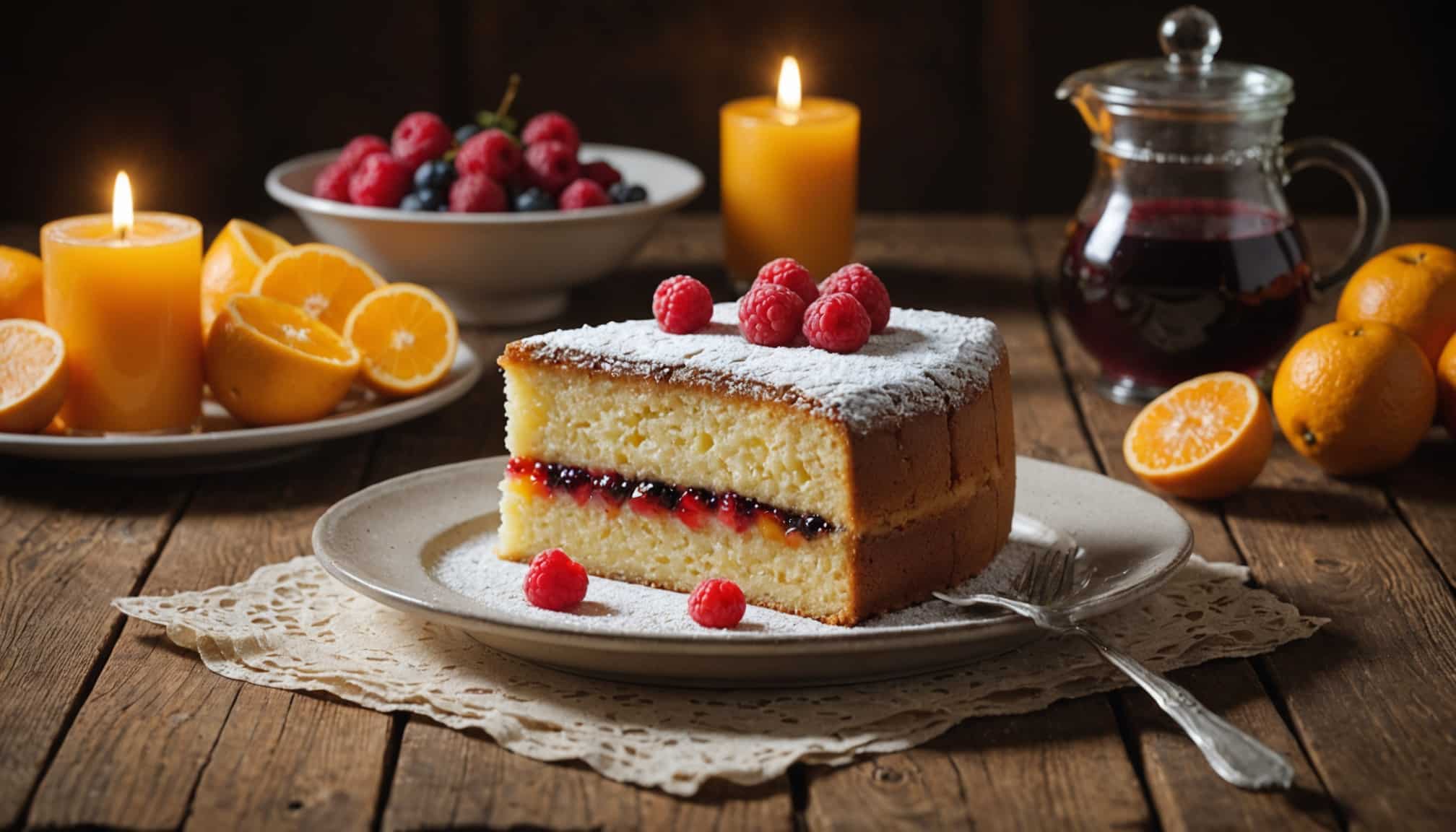 Quatre-quarts breton moelleux et appétissant  
Gâteau breton traditionnel savoureux et léger